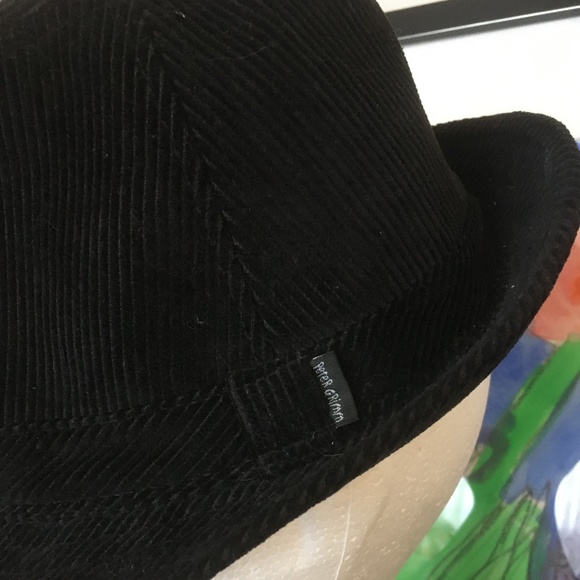 Peter Grimm Black Corduroy Hat - Picture 2 of 5